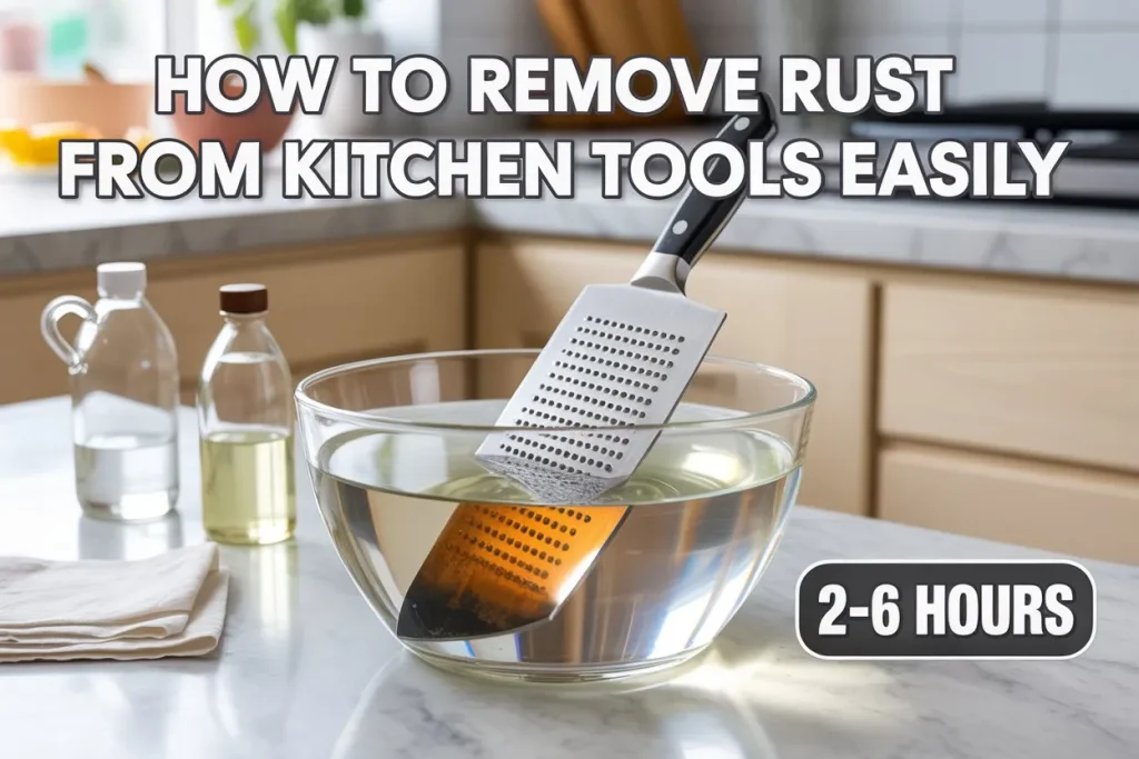 How to Remove Rust From Kitchen Tools