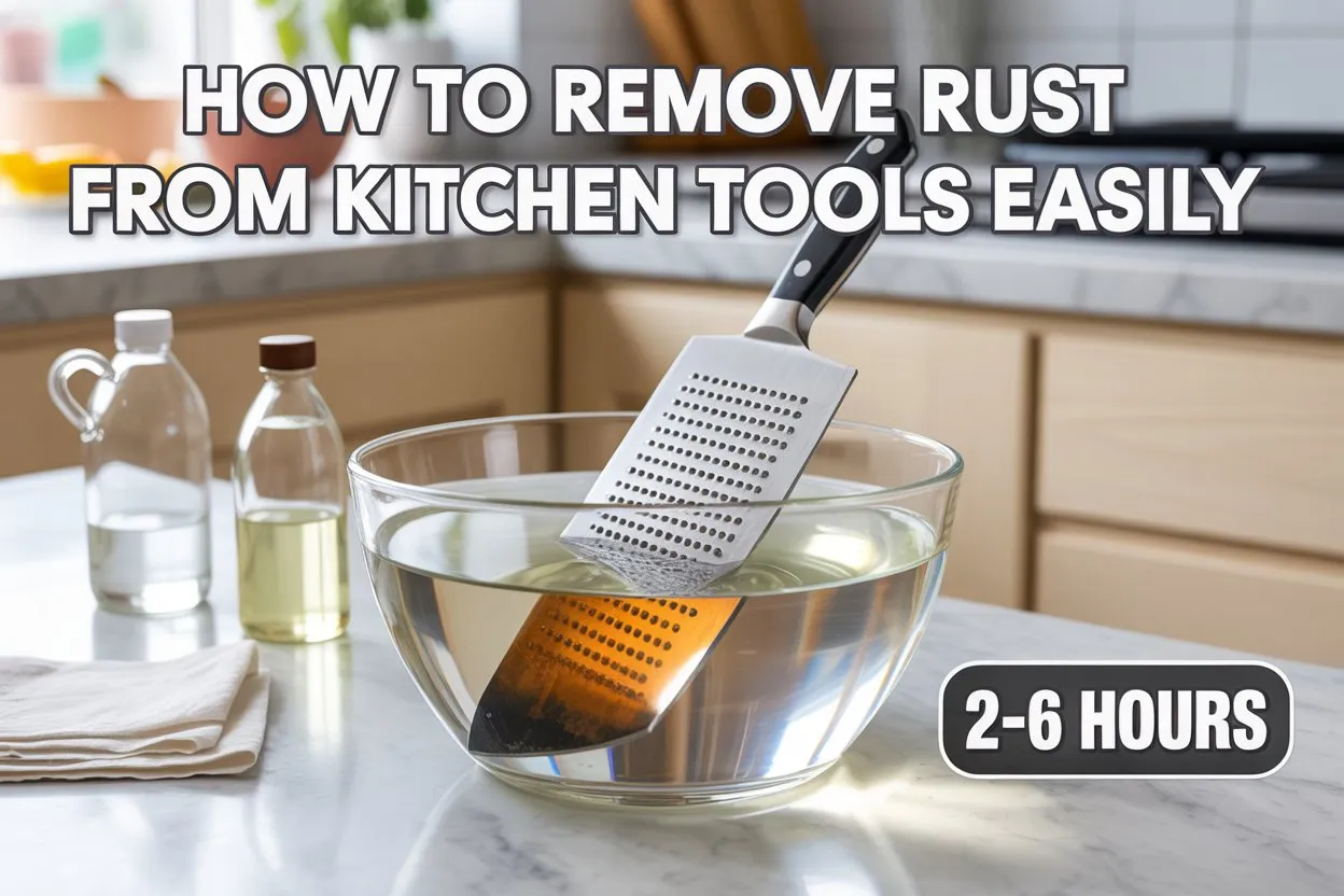 How to Remove Rust From Kitchen Tools