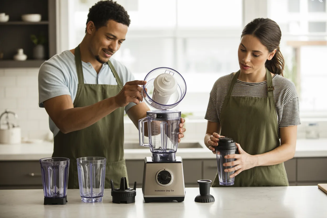 How to use a blender accessory