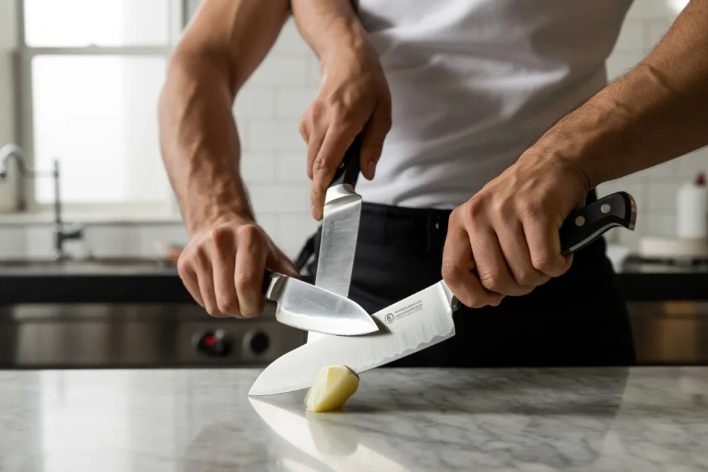 Difference between chef knife and utility knife