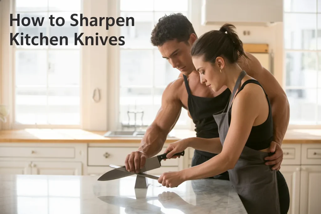 How to sharpen kitchen knives