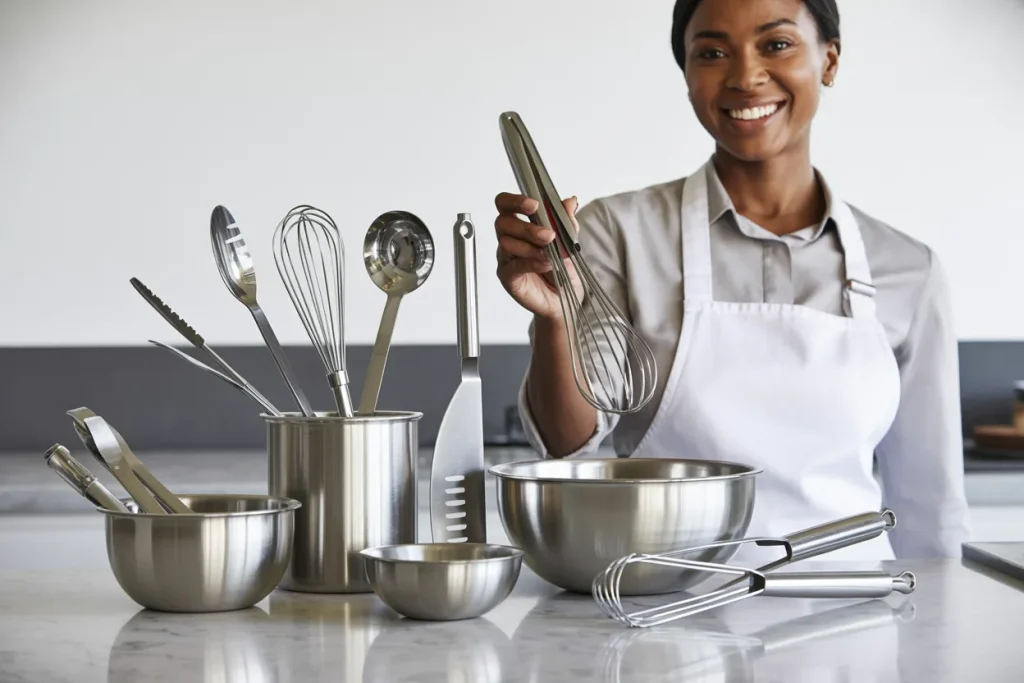 How to maintain stainless steel kitchen tools