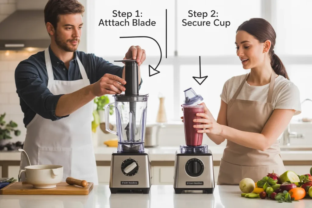 How to use a blender accessory