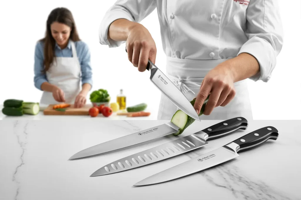 best kitchen knife set for beginners
