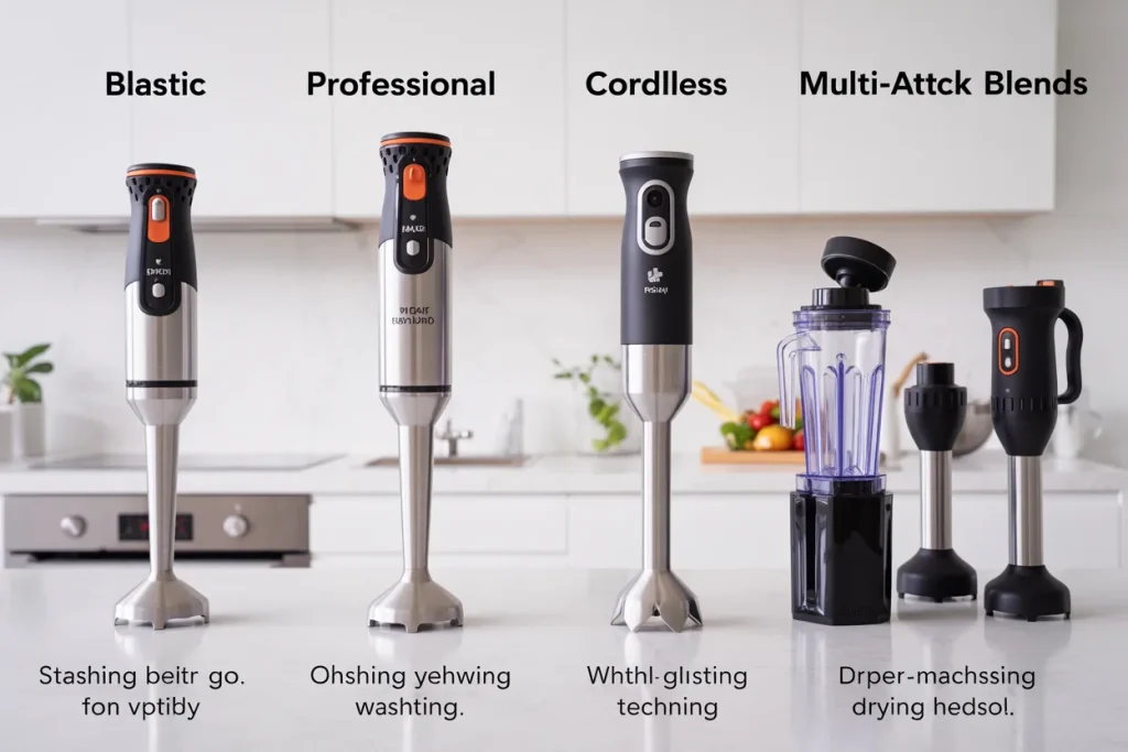 how to clean an immersion blender