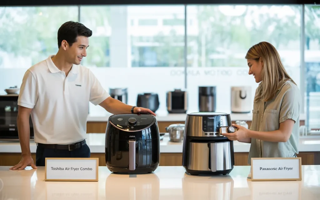  Toshiba Air Fryer Combo Vs Panasonic Homechef Connect
