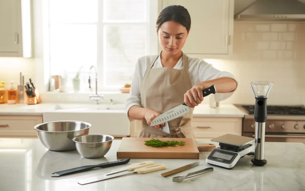 What kitchen tools do professional chefs use at home