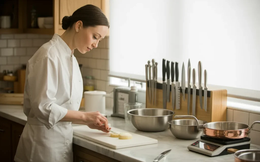 What kitchen tools do professional chefs use at home