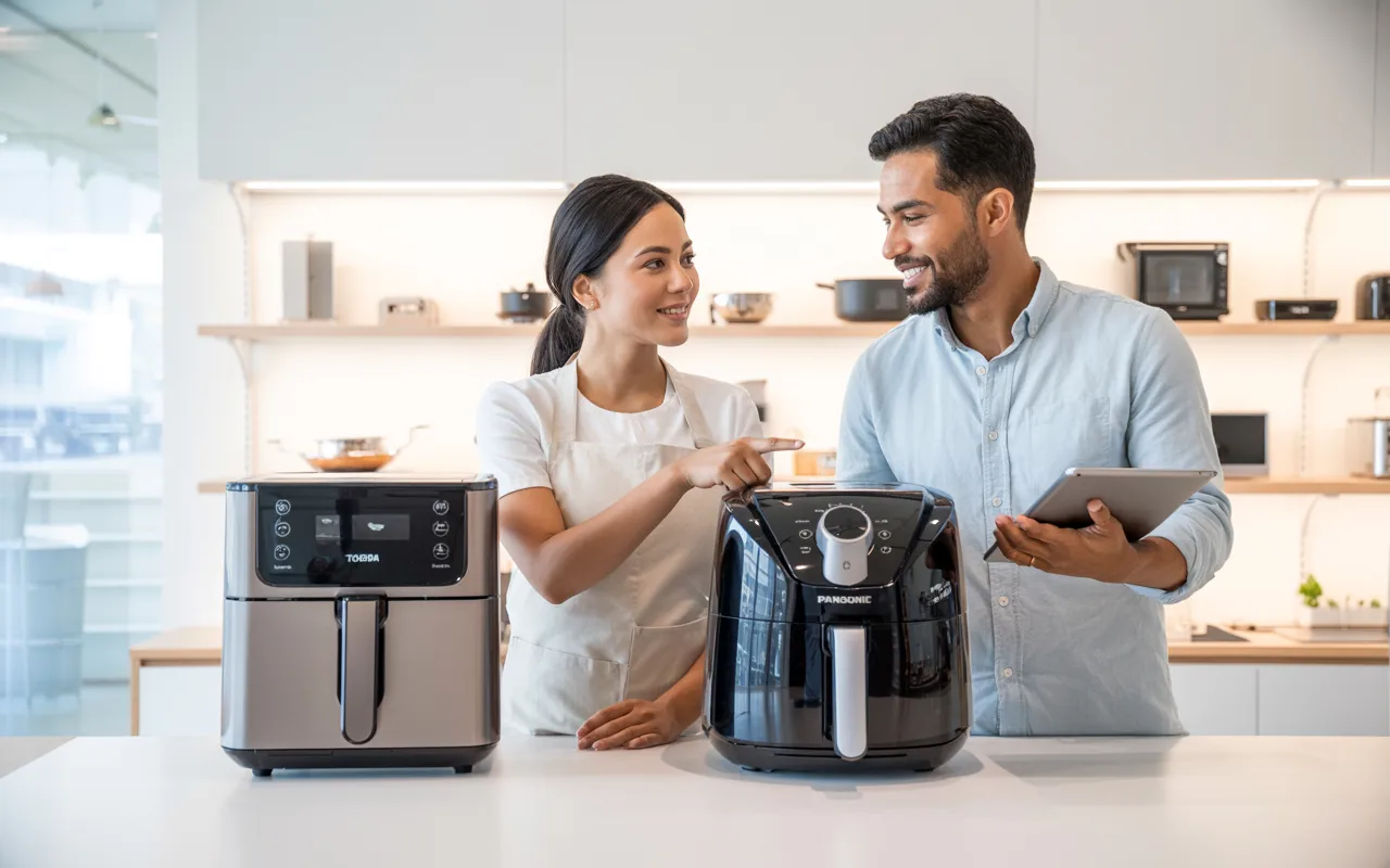 Toshiba Air Fryer Combo Vs Panasonic Homechef Connect