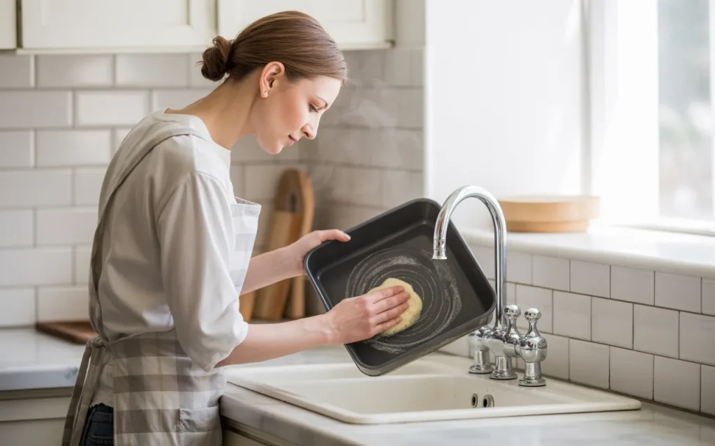 How To Clean Burnt Baking Pans