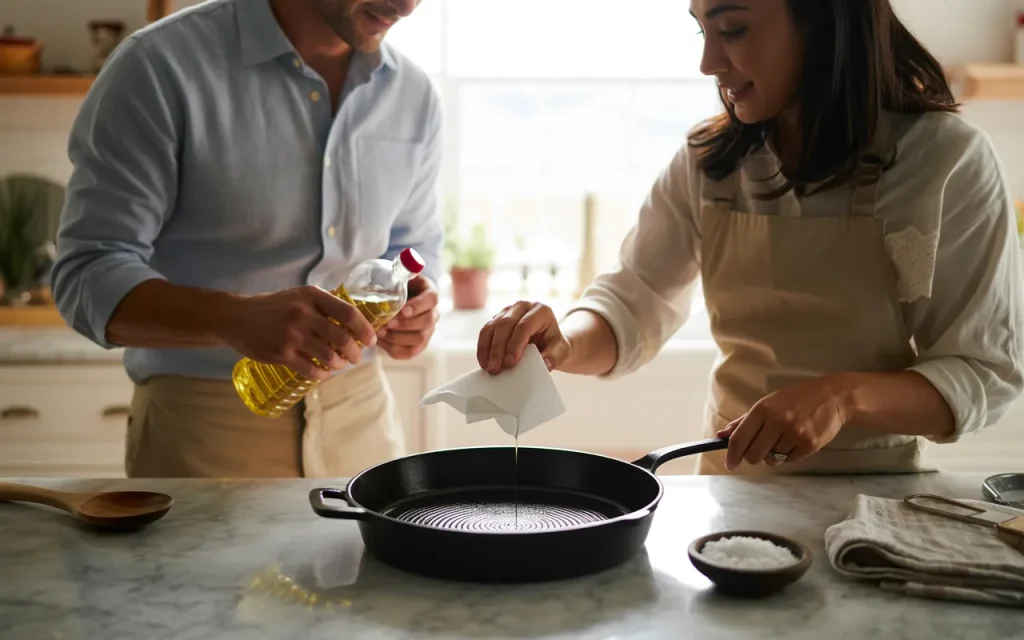 How To Season A Cast Iron Baking Pan