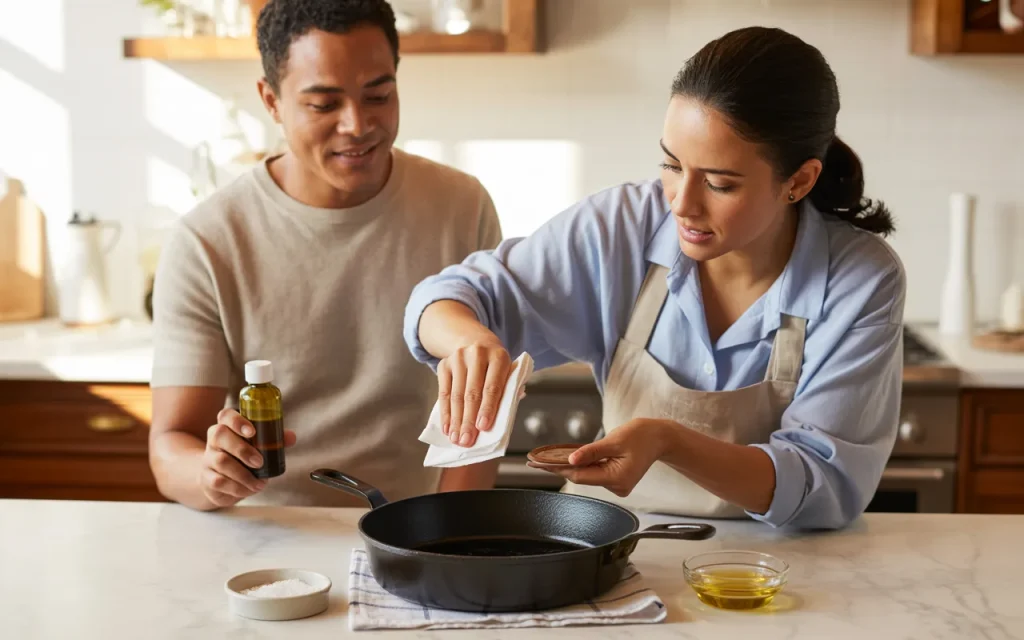How To Season A Cast Iron Baking Pan