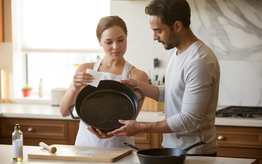 How To Season A Cast Iron Baking Pan