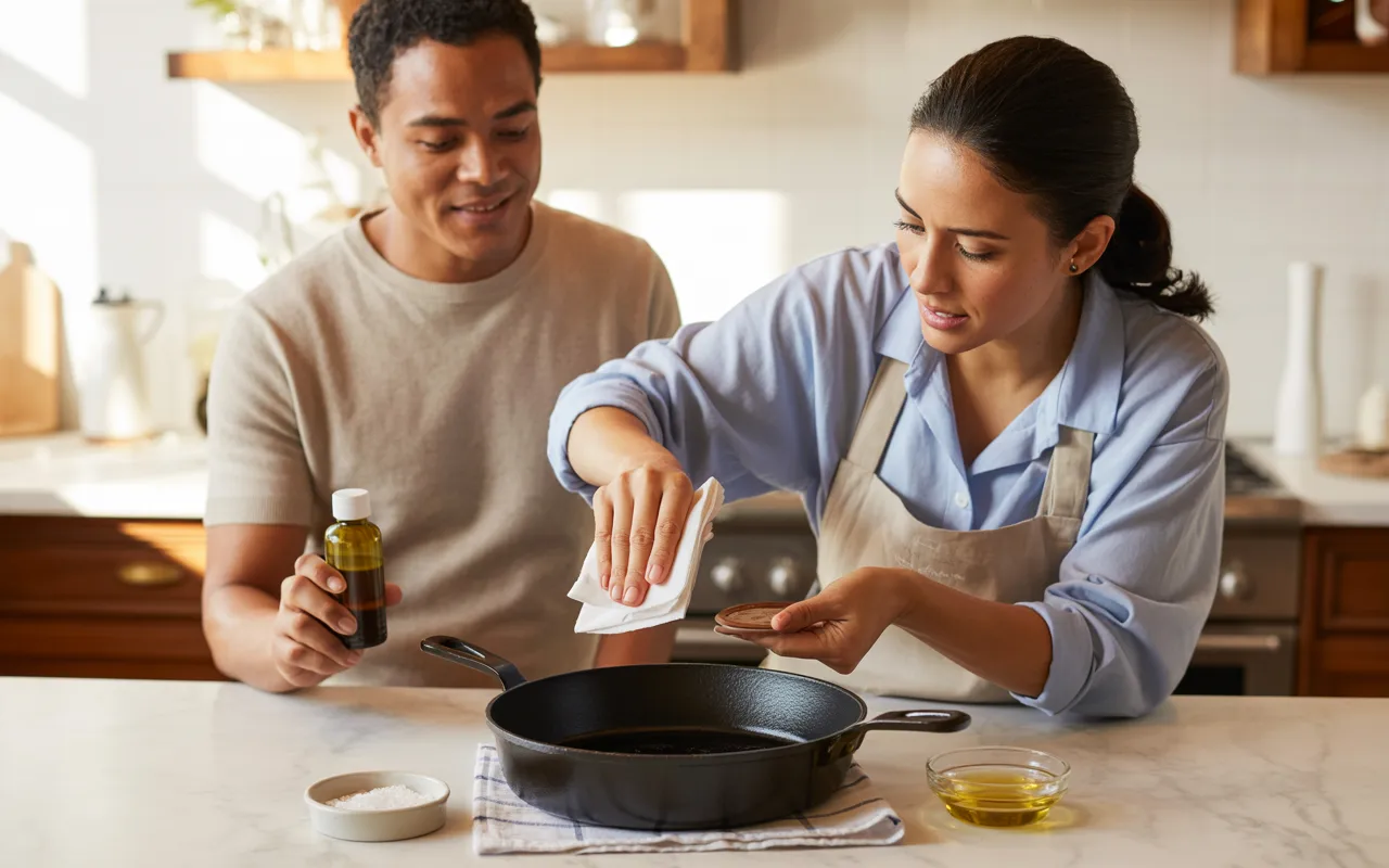 How To Season A Cast Iron Baking Pan