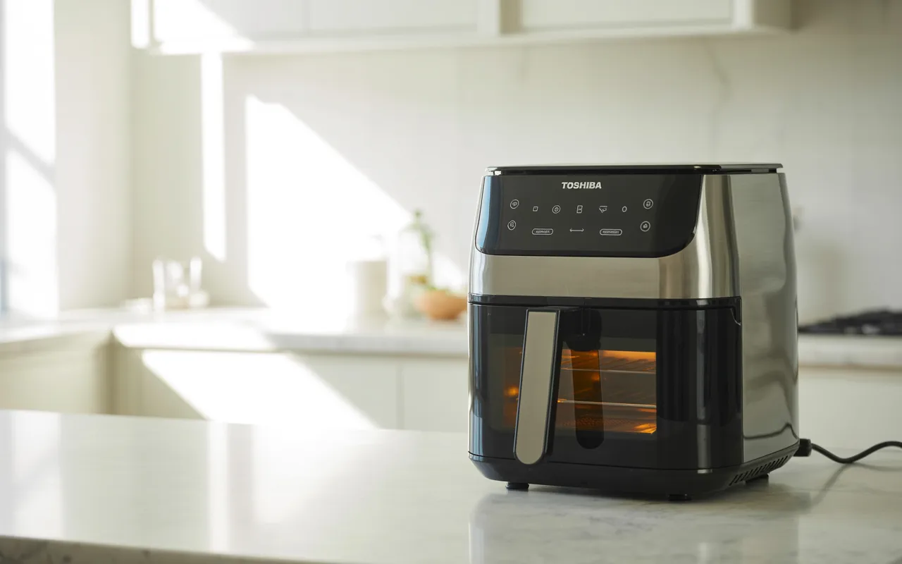 Toshiba Air Fryer Combo 4 In 1 Countertop Microwave