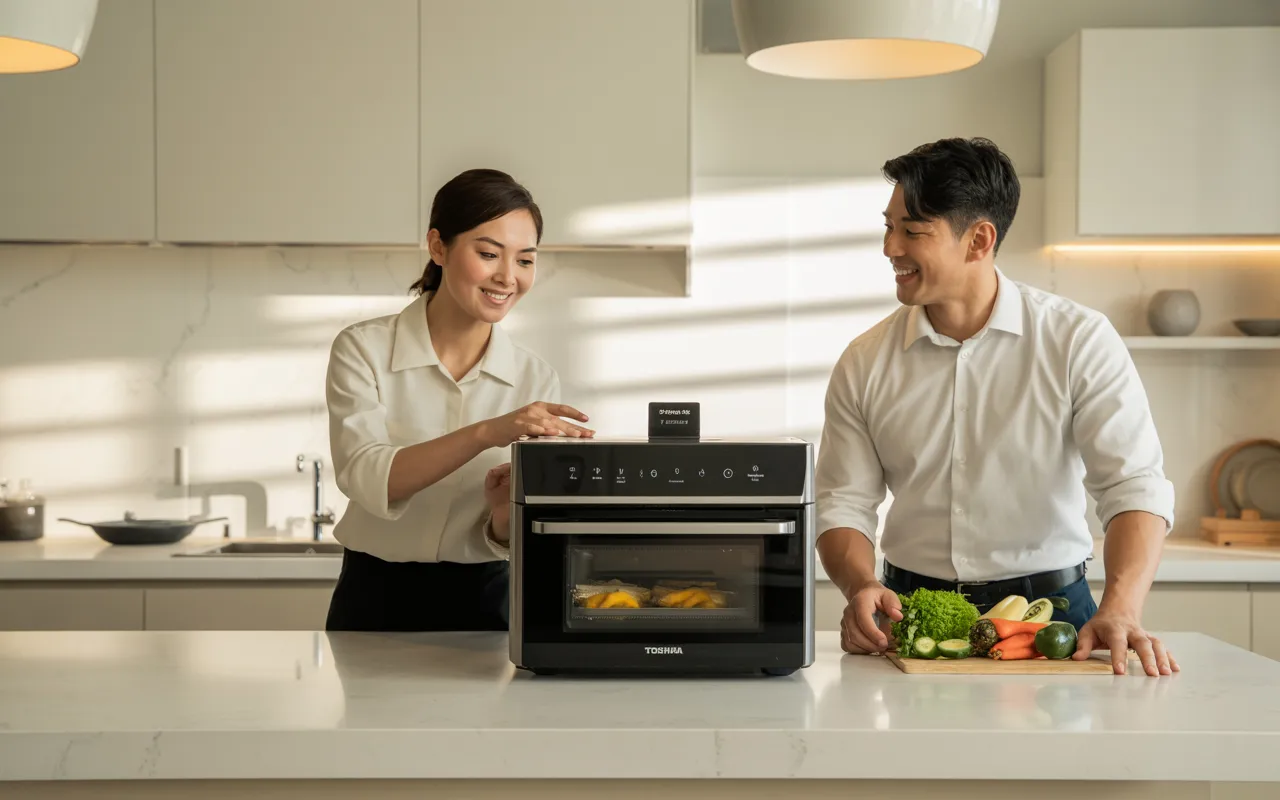 Toshiba Air Fryer Microwave Odor Removal Mode Guide