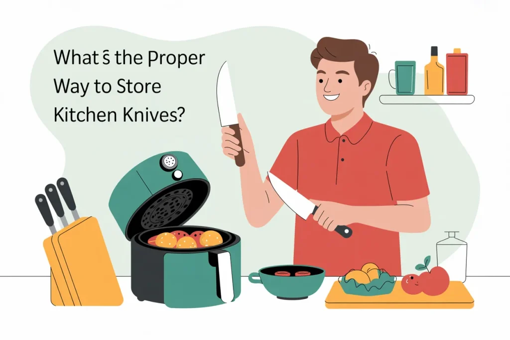 What Is The Proper Way To Store Kitchen Knives